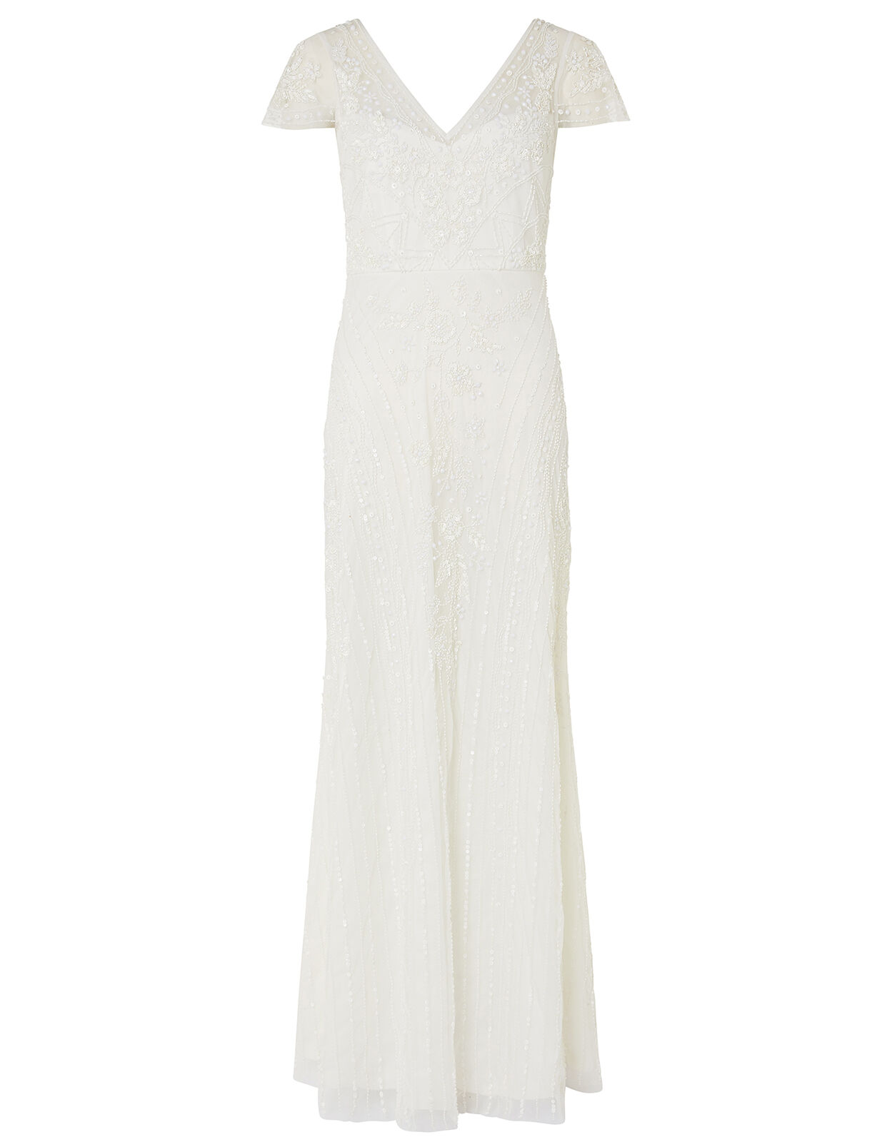 Marilyn Floral Embellished Bridal Dress Ivory The Bride Monsoon Global