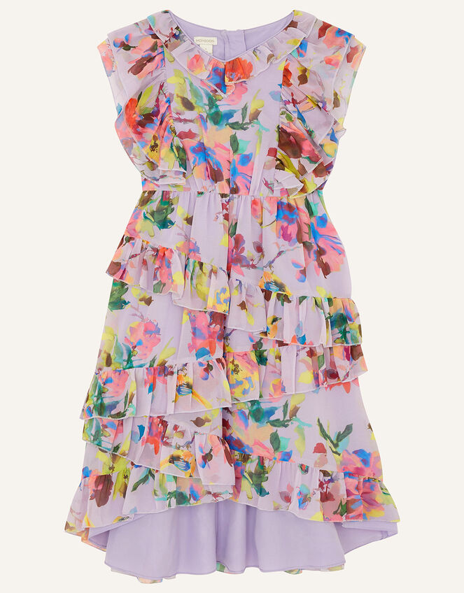 Helen Dealtry Brynn Floral Dress, Purple (LILAC), large