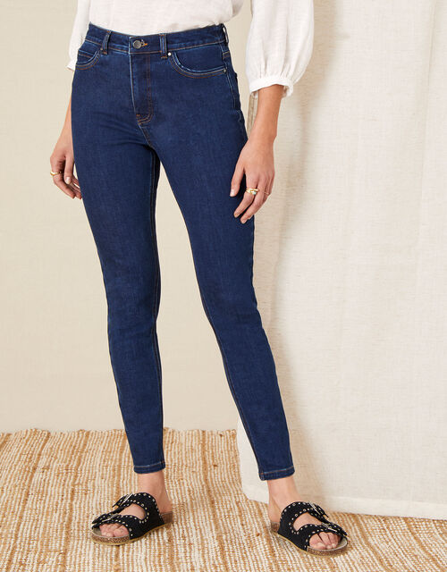 Iris Regular-Length Skinny Jeans Blue | Trousers ...