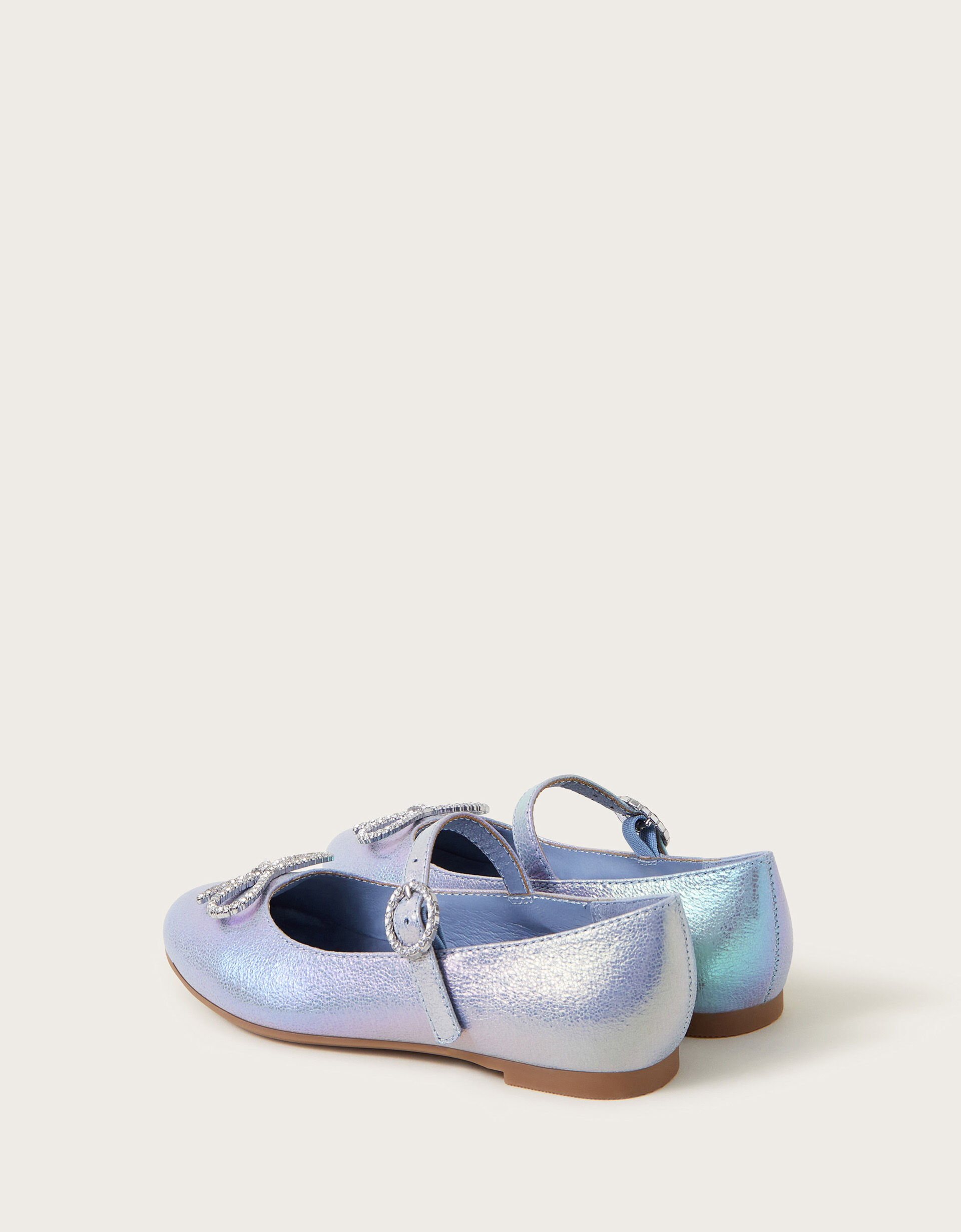 Blue diamante shoes best sale