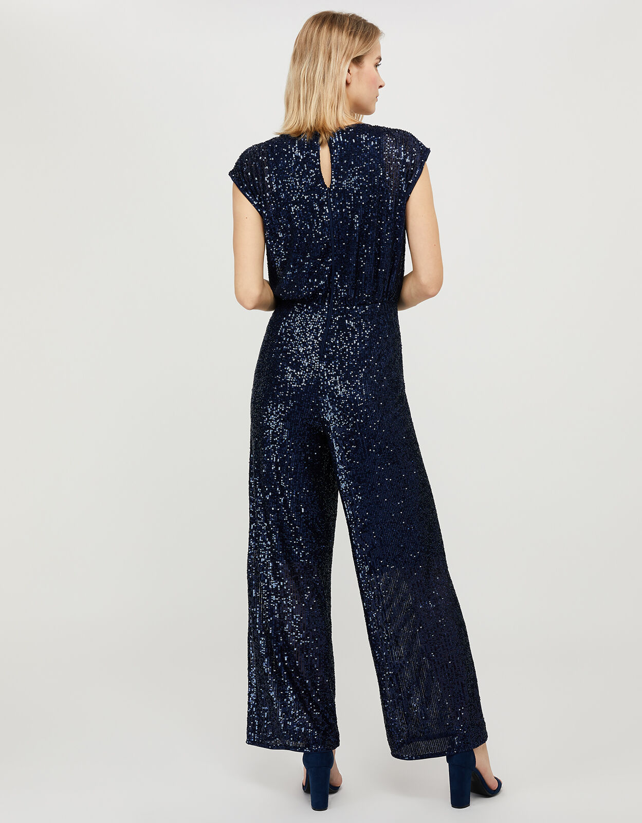 Monsoon sequin jumpsuit clearance