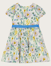Pretty Floral Dress, Blue (BLUE), large