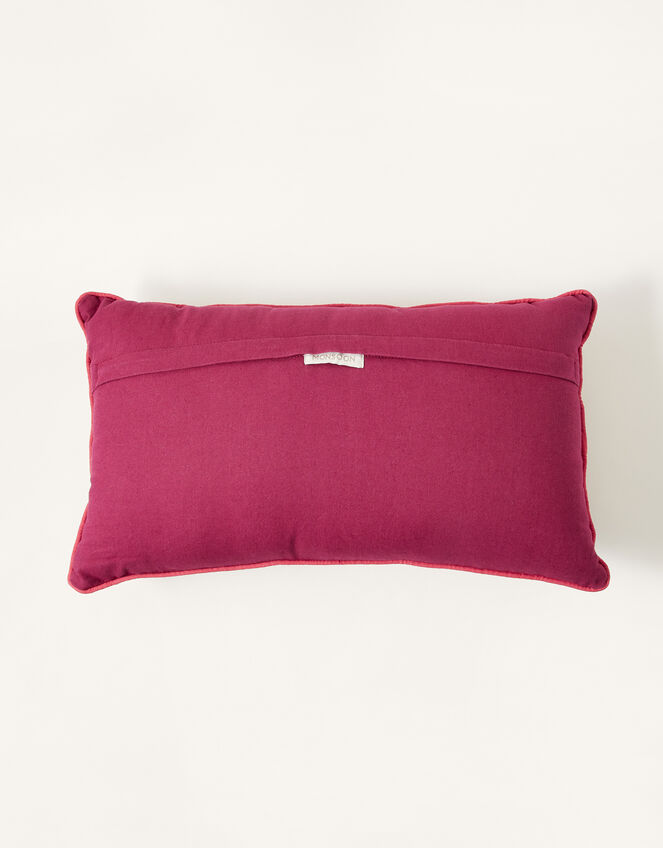 Embroidered Rectangle Cushion, , large