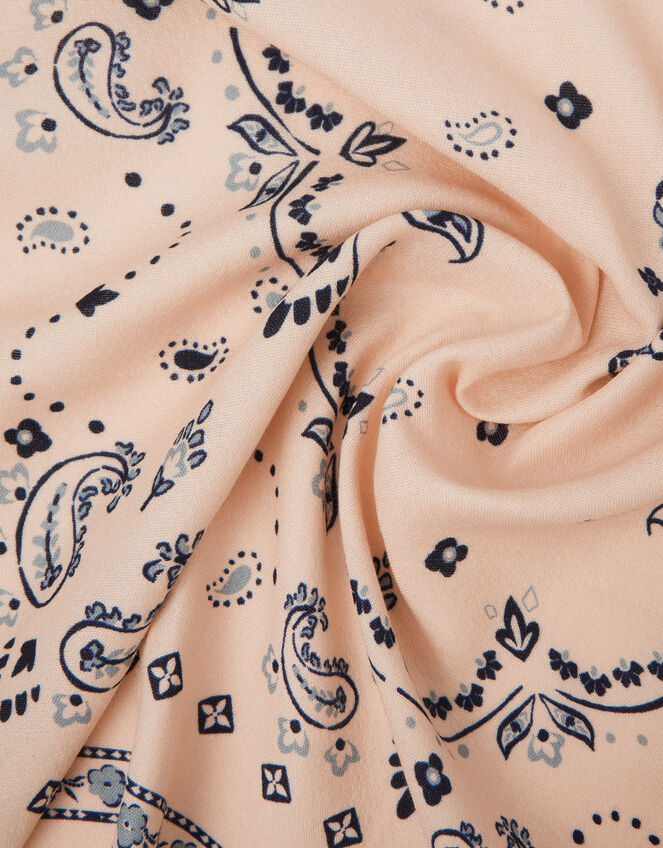 Jamelia Paisley Print Square Scarf, , large