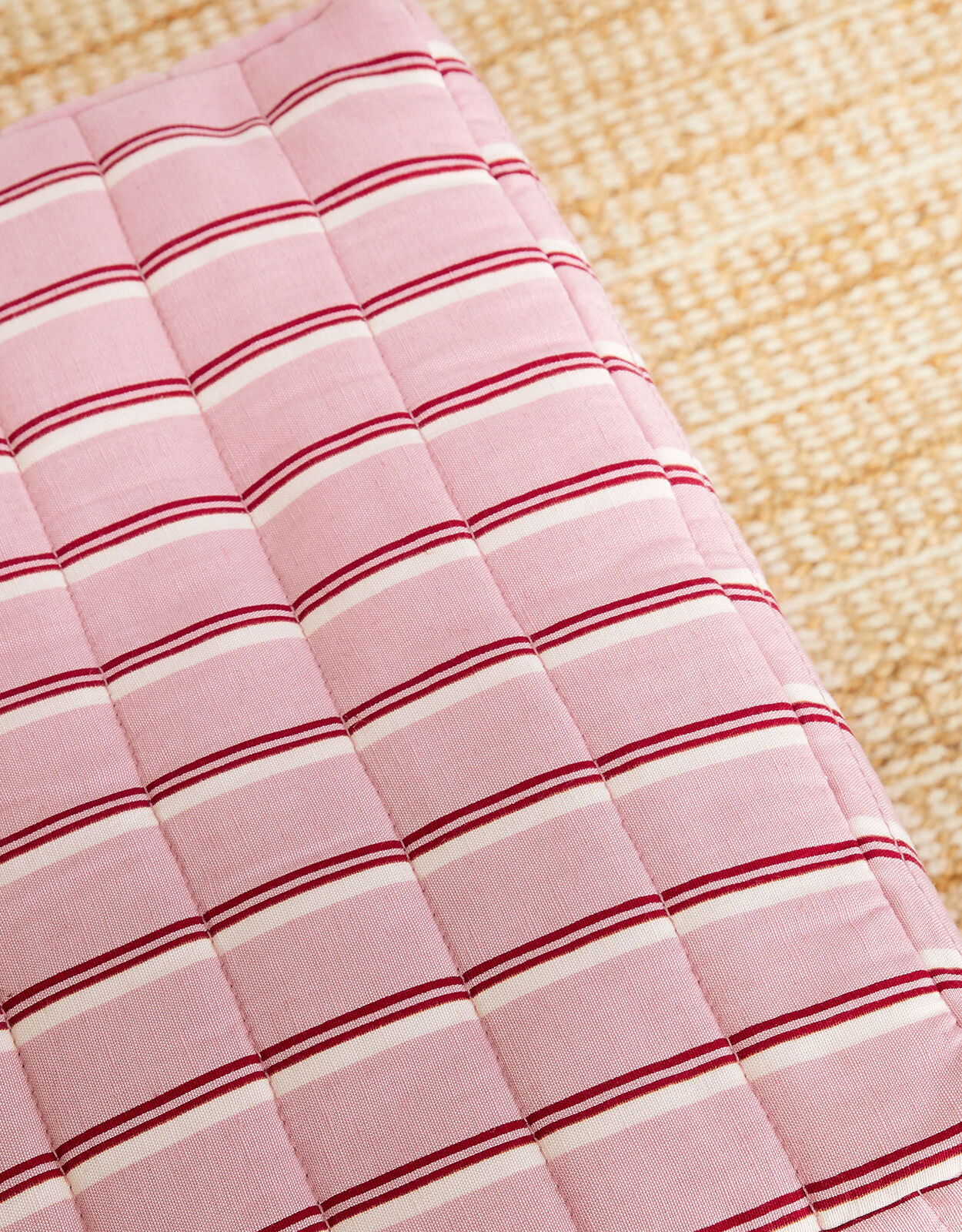Pink deals bench cushion