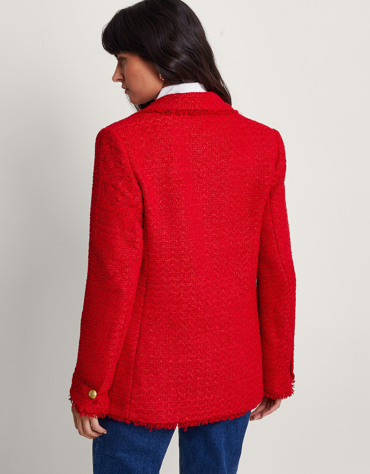 Monsoon remi padded coat top