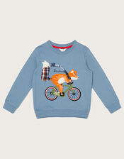 Mason Fox Sweatshirt, Blue (BLUE), large