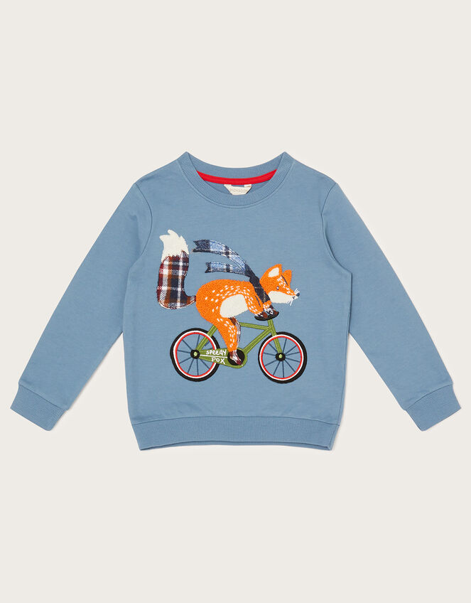 Mason Fox Sweatshirt, Blue (BLUE), large