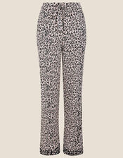 Animal Print Jersey Pyjama Bottoms , Pink (PINK), large
