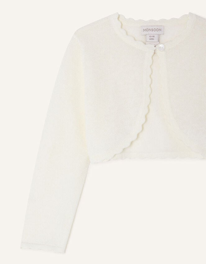 Baby Niamh Cardigan , Ivory (IVORY), large