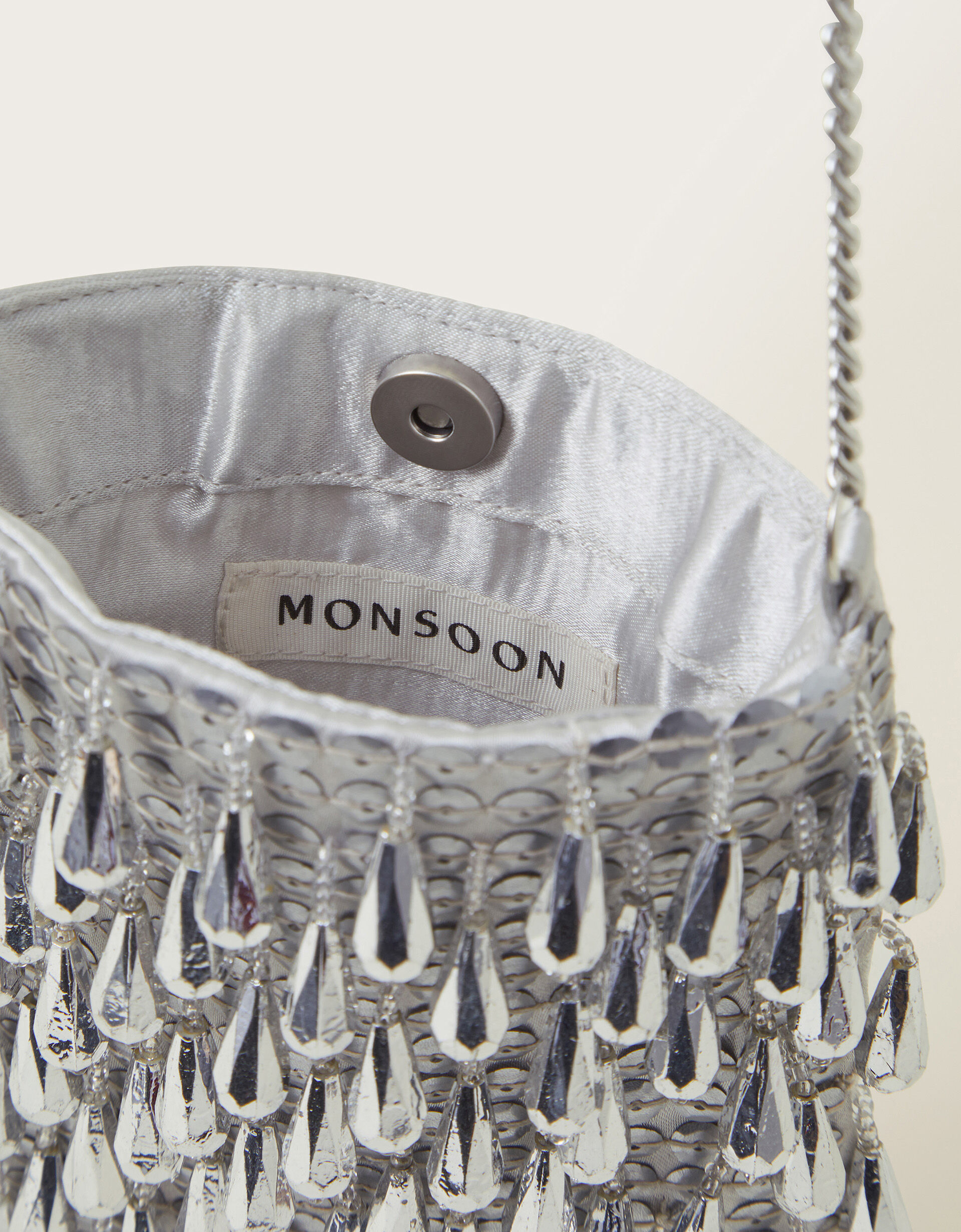 Monsoon silver bag outlet
