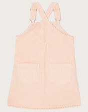 Boutique Wash Denim Dungaree Dress, Pink (PINK), large