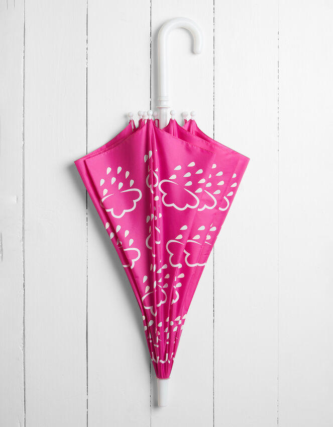Grass and Air Colour-Revealing Umbrella, Pink (FUCHSIA), large