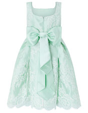 Valeria Lace Occasion Dress, Green (MINT), large