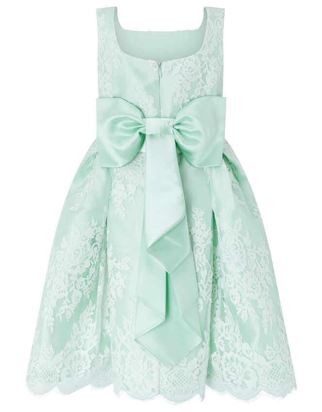 Valeria Lace Occasion Dress, Green (MINT), large