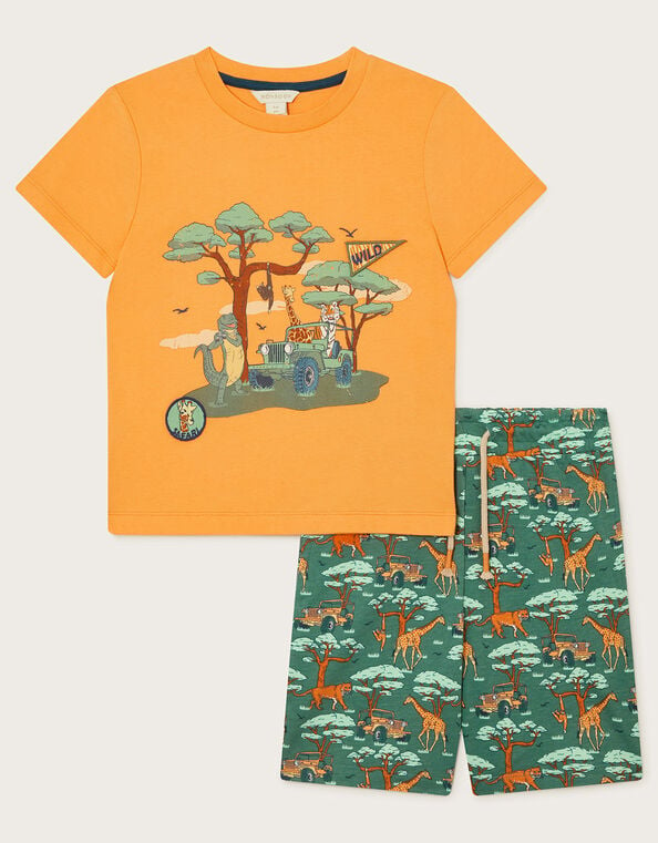 Safari T-Shirt and Shorts Set, Multi (MULTI), large