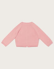 Newborn Butterfly Cardigan, Pink (PINK), large