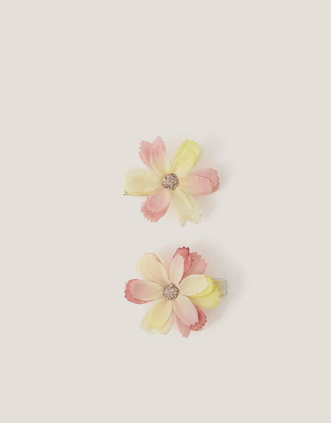 2-Pack Ombré Flower Hair Clips, , large