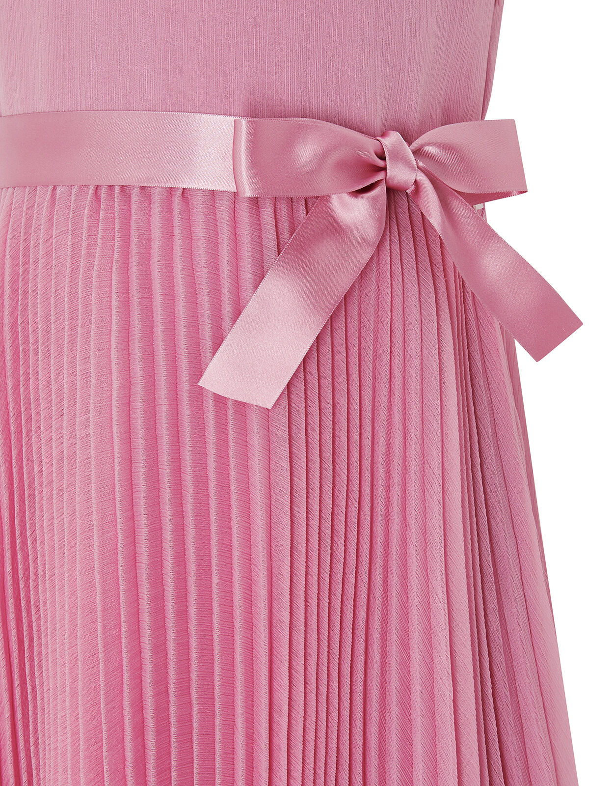 Keita Pleated Dress in Recycled Polyester
