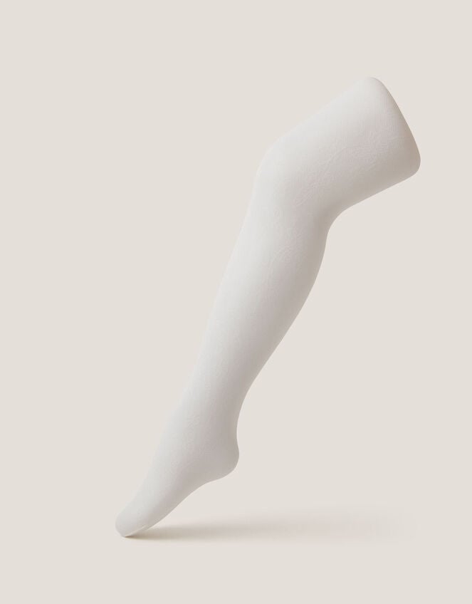 Butterfly Lace Tights, Ivory (IVORY), large