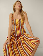 Sydney Stripe Cami Top, Yellow (MUSTARD), large