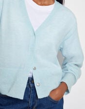 Mia Lightweight Cardigan, Blue (BLUE), large