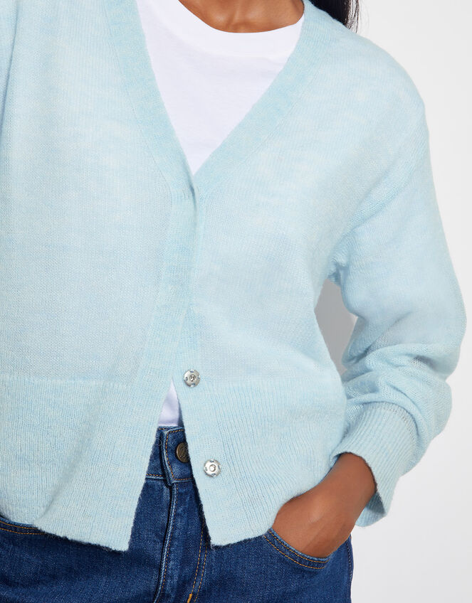 Mia Lightweight Cardigan, Blue (BLUE), large