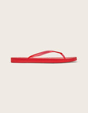 East Tapered Platform Flip Flops, Red (RED), large