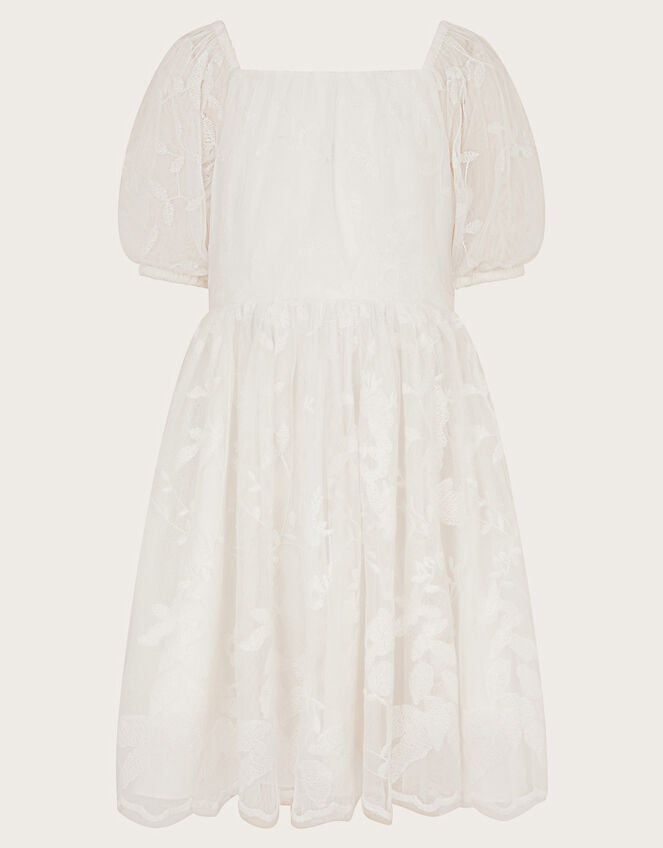 Lulu Lace Dress, Ivory (IVORY), large