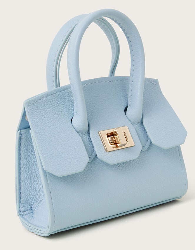 Mini Portobello Handbag, Blue (BLUE), large