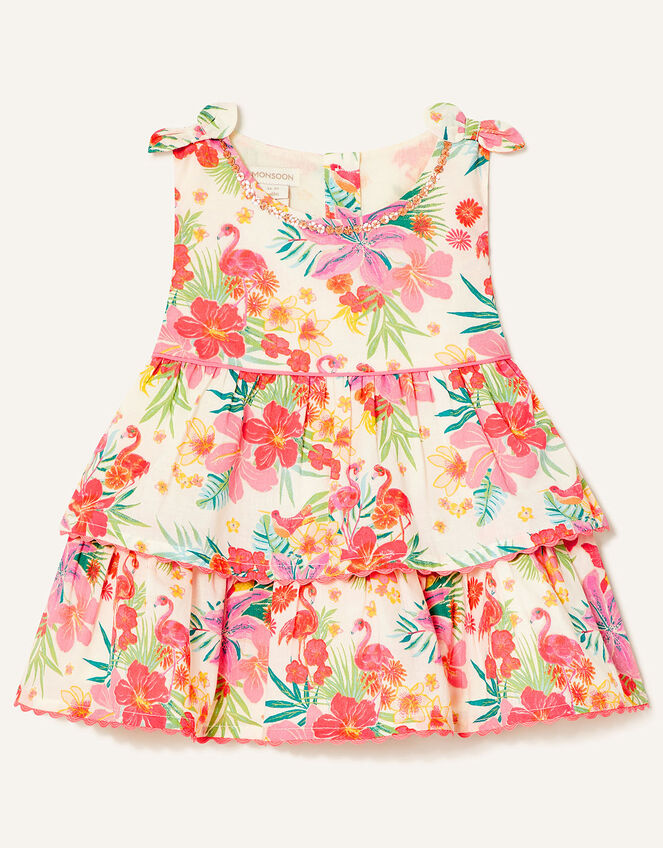 Baby Tropical Flamingo Set, Ivory (IVORY), large