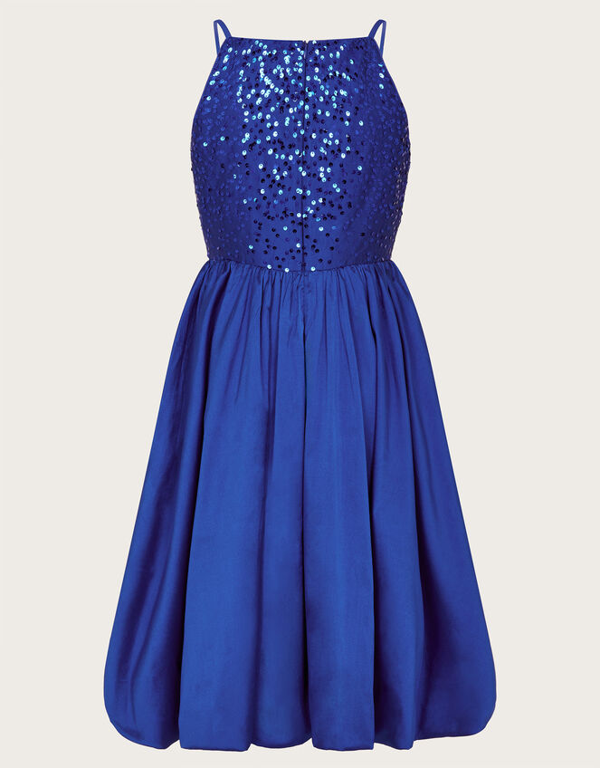 Petalova Sequin Prom Dress, Blue (BLUE), large