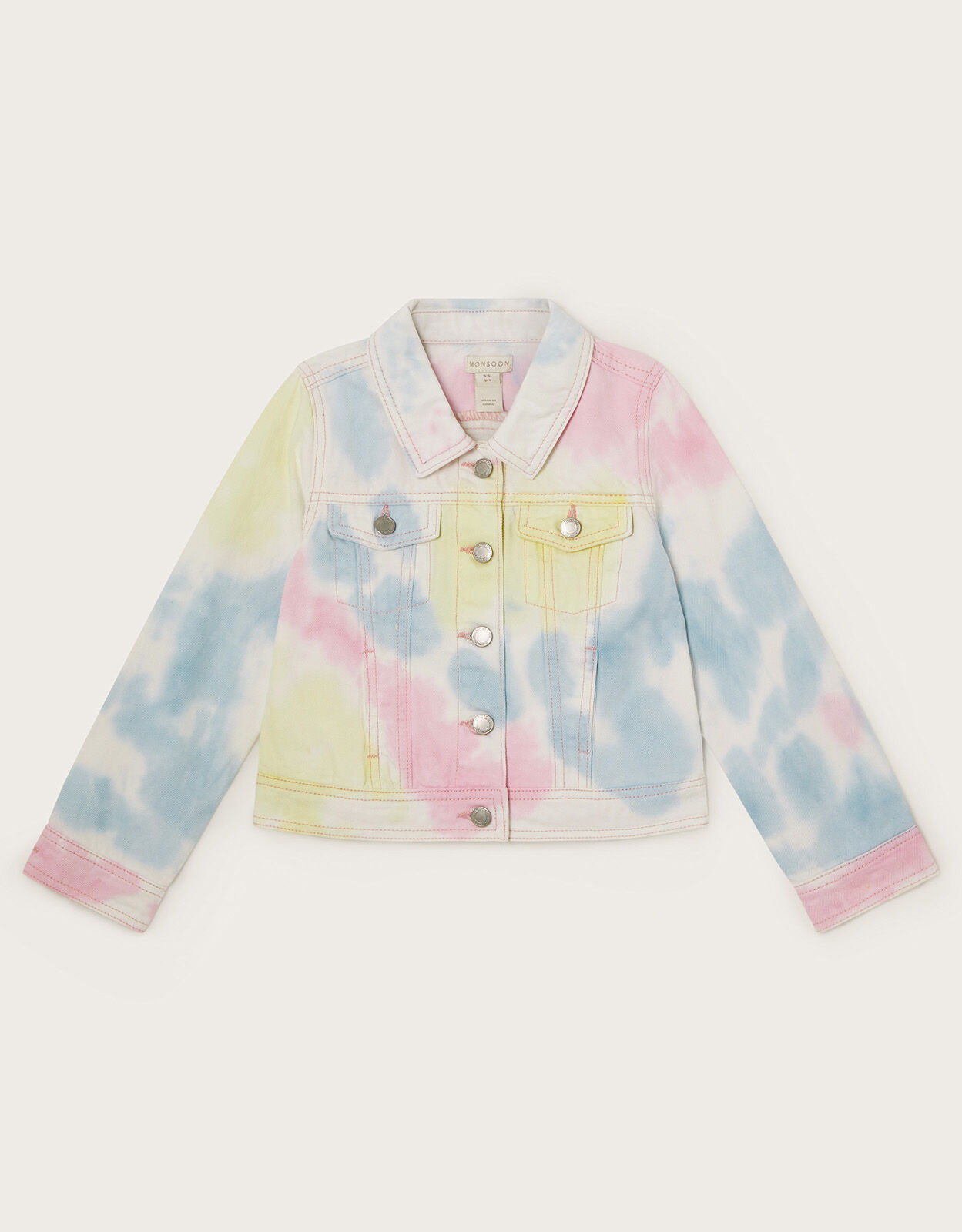 Girls tie dye denim jacket shop