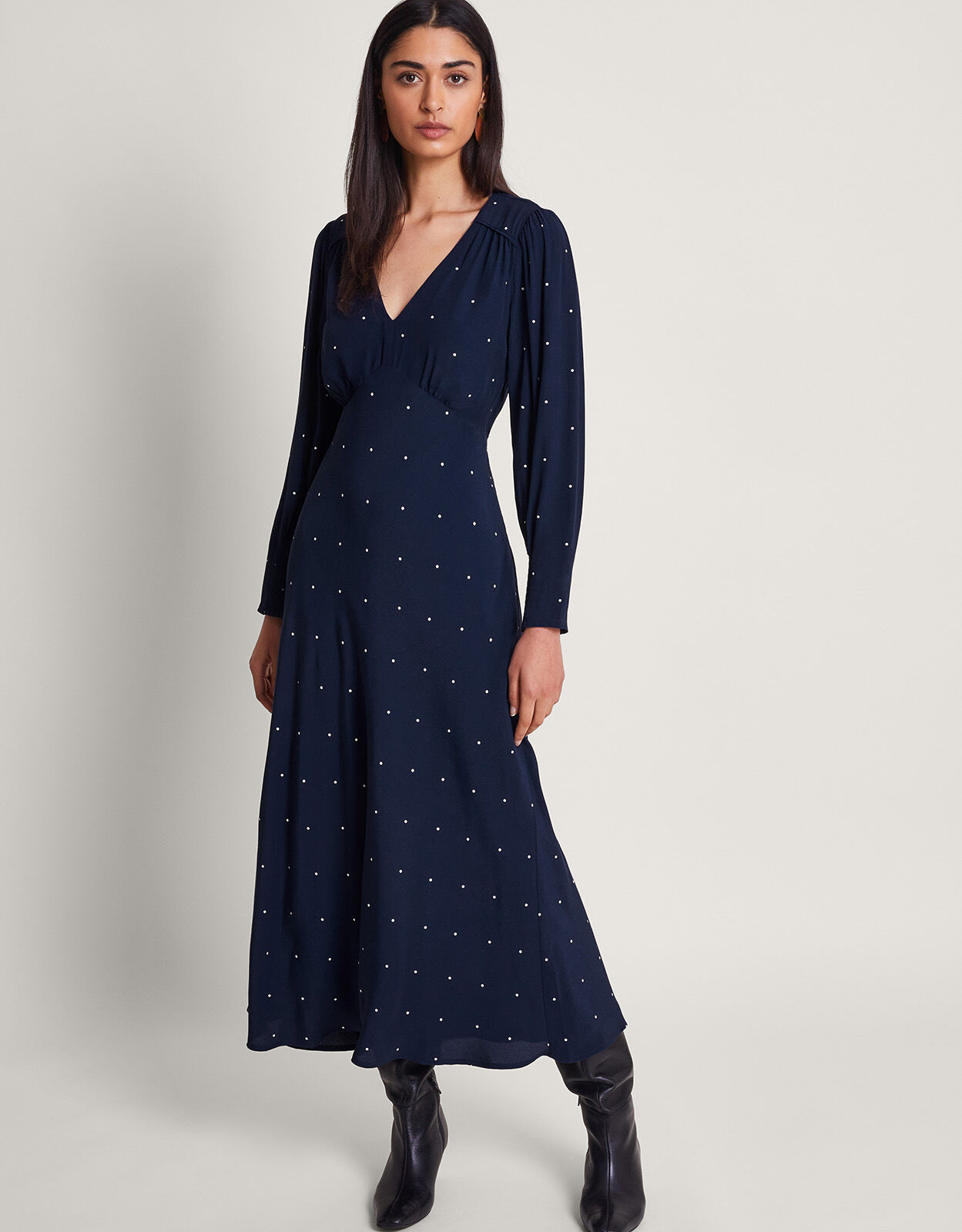 Monsoon spot shop dress