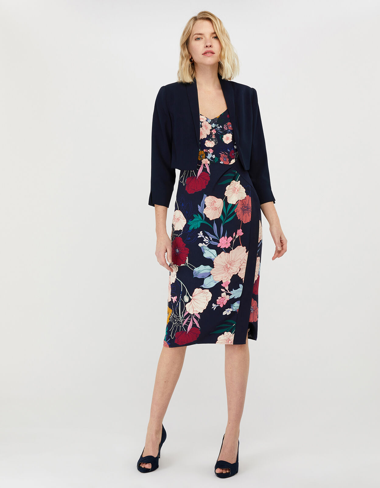 Ladies navy sales jackets for weddings