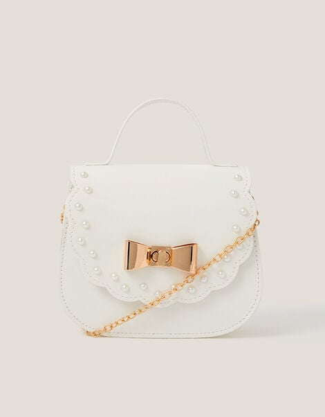 Scallop Pearl Twist Lock Bag, , large