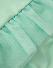 Baby Mesh Ruffle Swimsuit, Green (GREEN), large