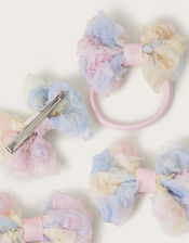 Ombre Rosette Bows Hair Set, , large
