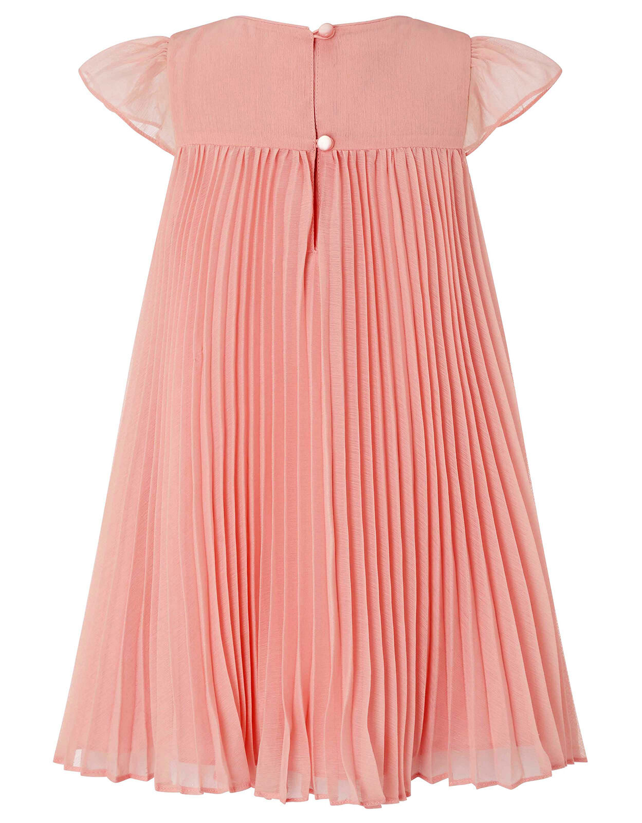 dusky pink baby dress