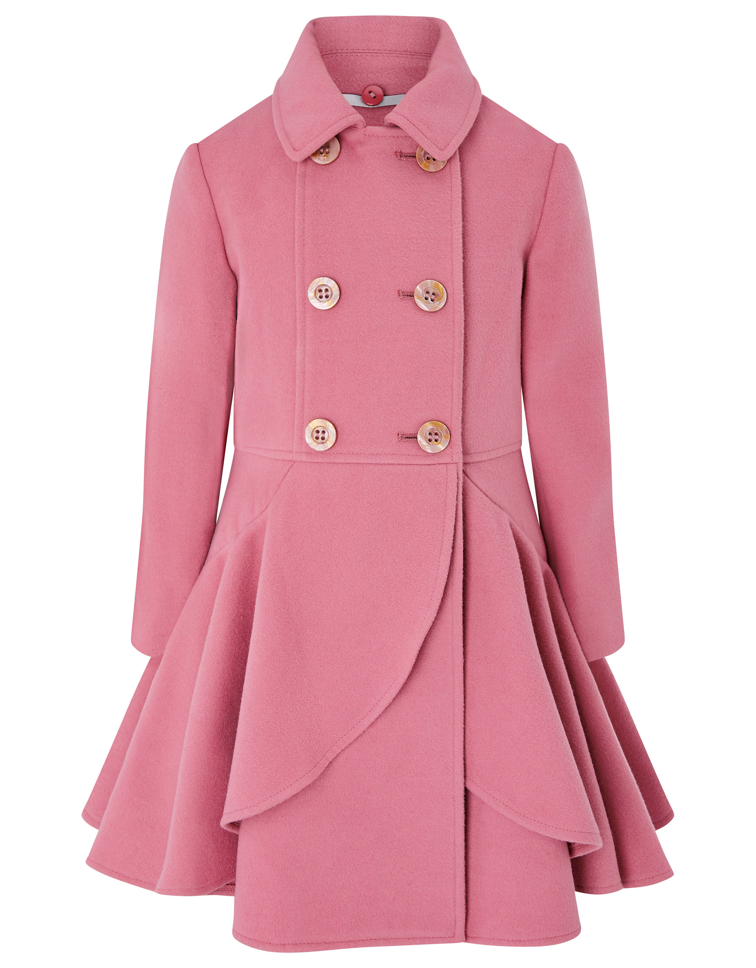 Twirl Ruffle Coat