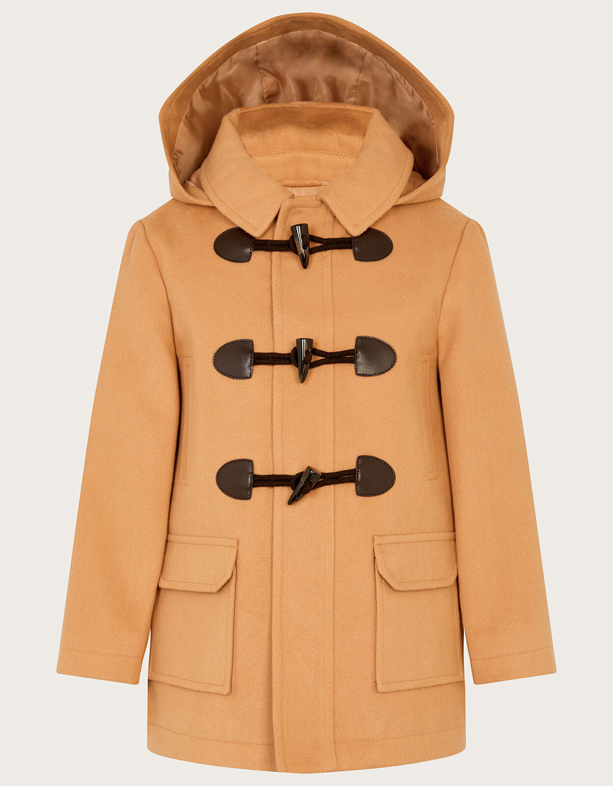 Girls wool duffle sale coat