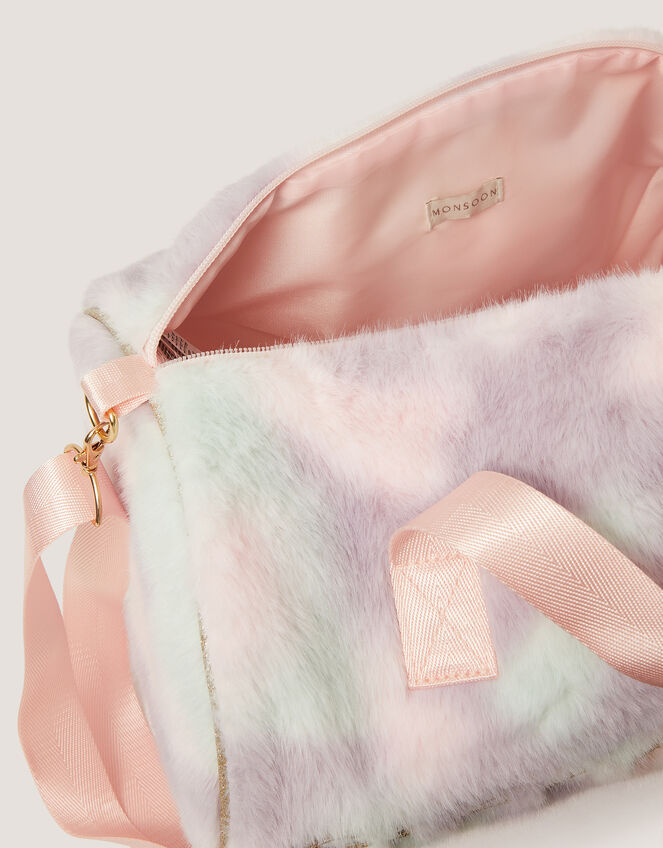 Fluffy Sleepover Duffle Bag, , large