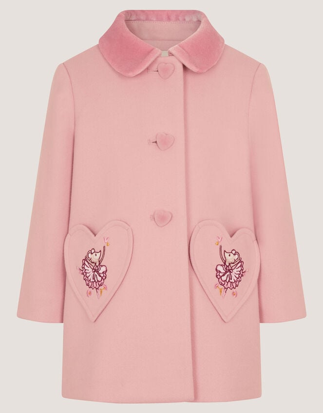 Baby Fairy Ballerina Coat, Pink (PINK), large