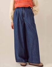 East Reyna Denim Trouser, Blue (INDIGO), large