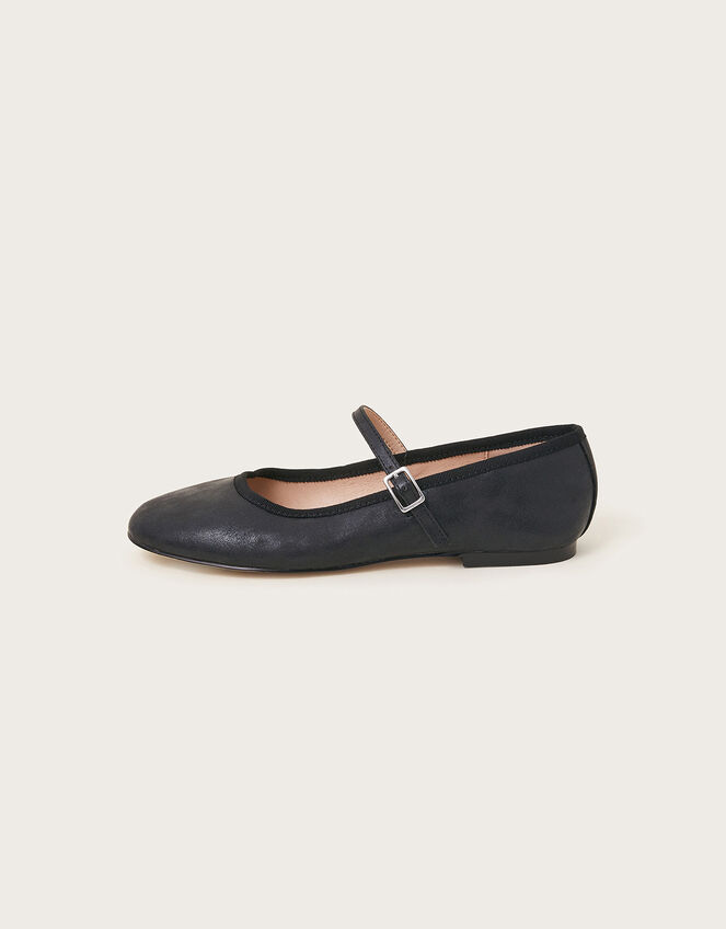 Mary Jane Flats, Black (BLACK), large