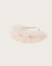 Pearly Ruffle Headband, , large