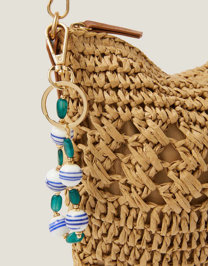 Mix Bead Bag Charm, , large