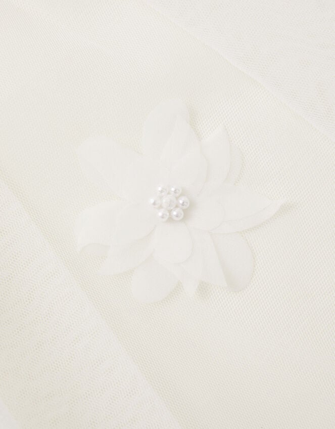 Daisy Embellished Bridal Veil, , large