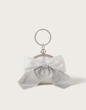 Diamante Bow Bangle Bag, , large