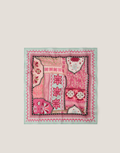 Patti Floral Print Bandana Scarf, , large